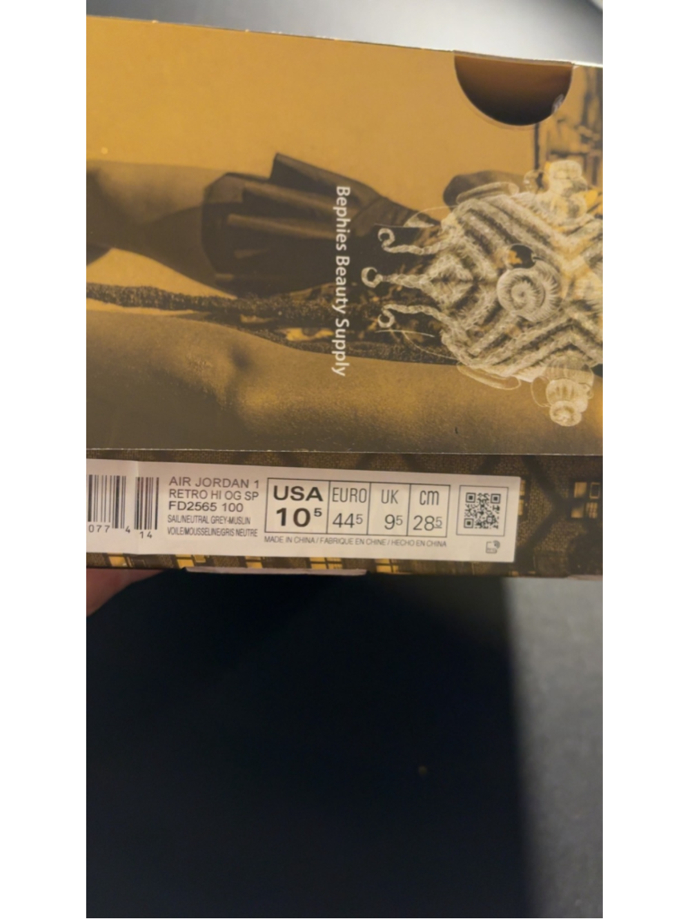 Union LA x Bephies Beauty Supply x Air Jordan 1 Retro High OG SP Sail